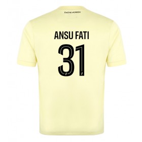 Pánské fotbalový oblečení AS Monaco Ansu Fati #31 Tretí košile 2025-26 Krátkým Rukávem